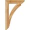 Ekena Millwork Thorton Slat Rough Sawn Bracket, Western Red Cedar, 4"W x 22"D x 34"H BKT04X22X34THR06RWR - alternate 2